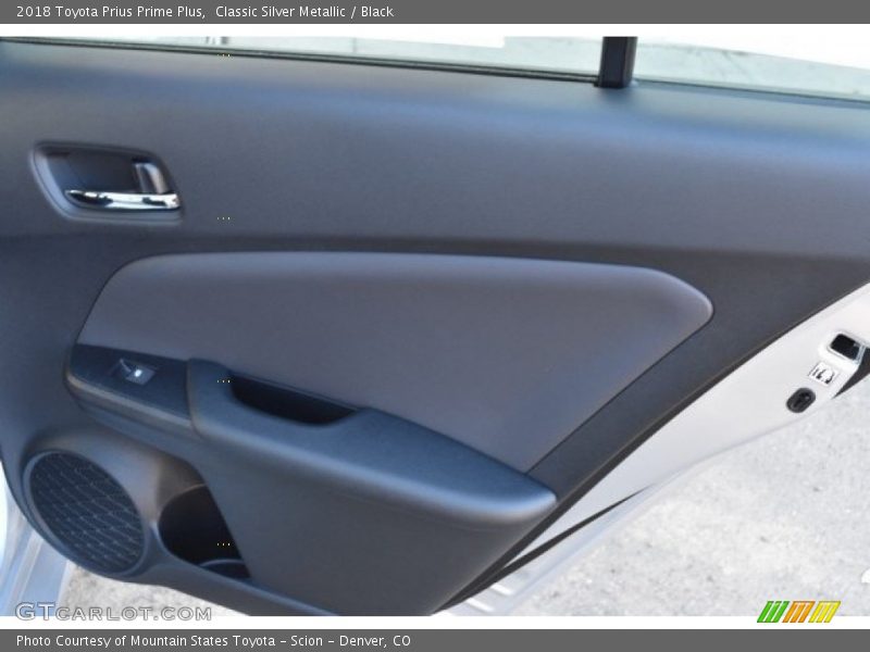 Classic Silver Metallic / Black 2018 Toyota Prius Prime Plus