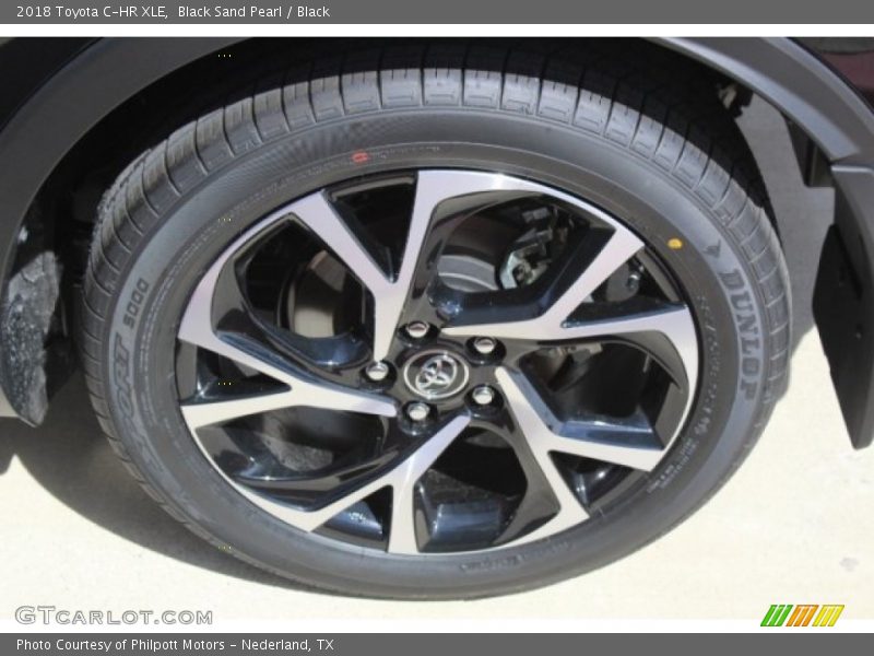Black Sand Pearl / Black 2018 Toyota C-HR XLE