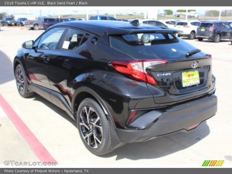 Black Sand Pearl / Black 2018 Toyota C-HR XLE