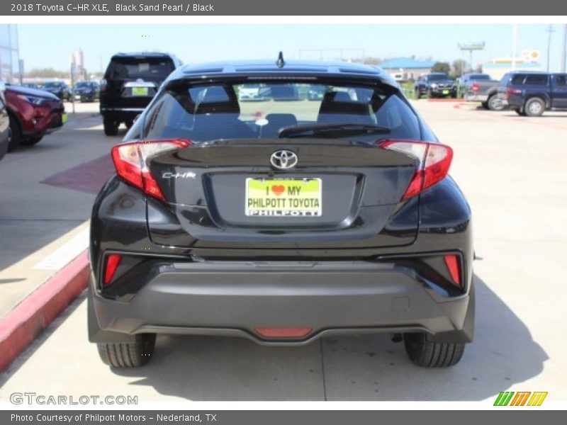 Black Sand Pearl / Black 2018 Toyota C-HR XLE