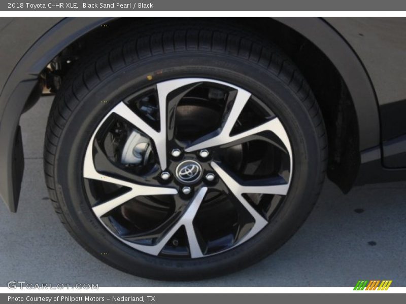 Black Sand Pearl / Black 2018 Toyota C-HR XLE