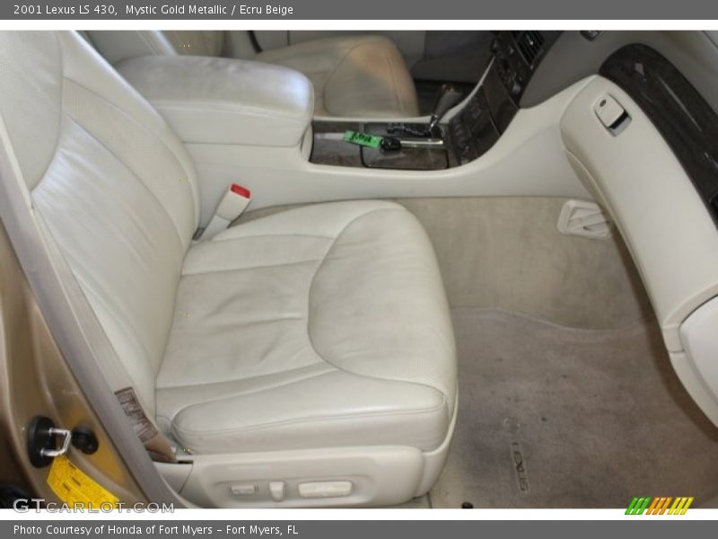 Mystic Gold Metallic / Ecru Beige 2001 Lexus LS 430