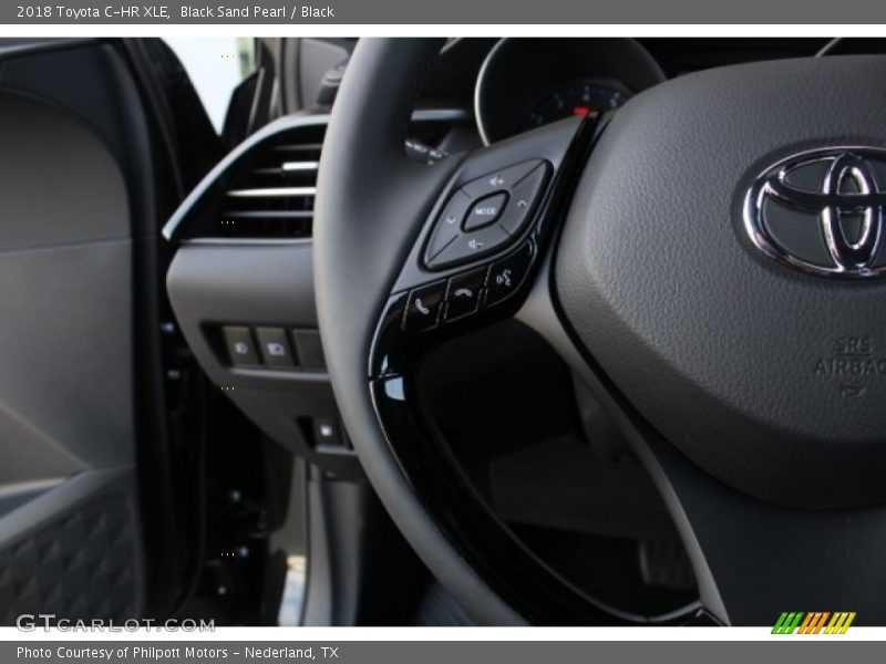 Black Sand Pearl / Black 2018 Toyota C-HR XLE