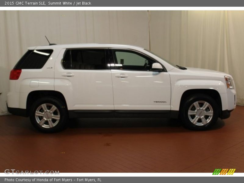 Summit White / Jet Black 2015 GMC Terrain SLE