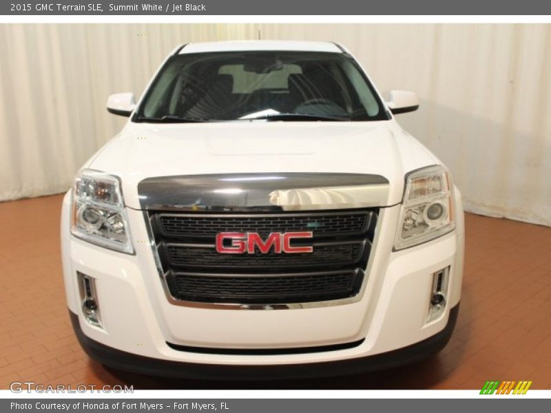 Summit White / Jet Black 2015 GMC Terrain SLE
