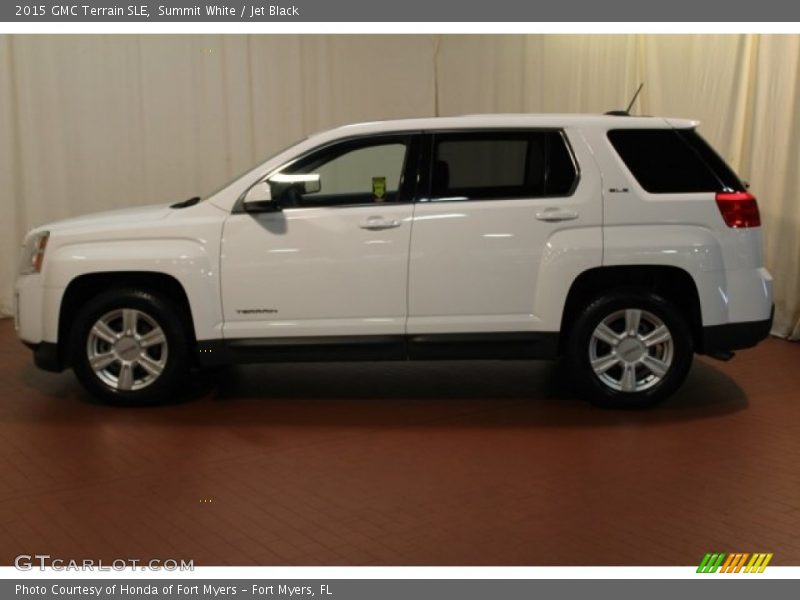 Summit White / Jet Black 2015 GMC Terrain SLE
