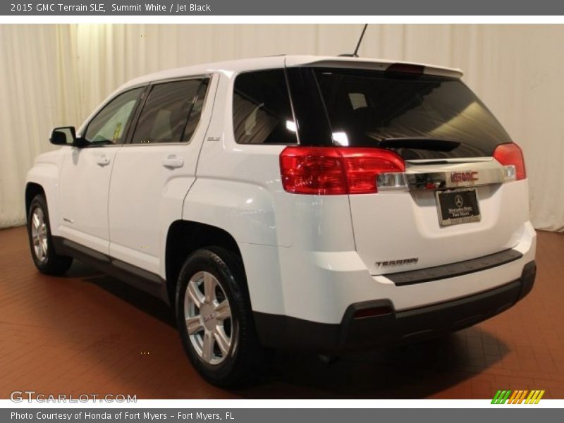 Summit White / Jet Black 2015 GMC Terrain SLE