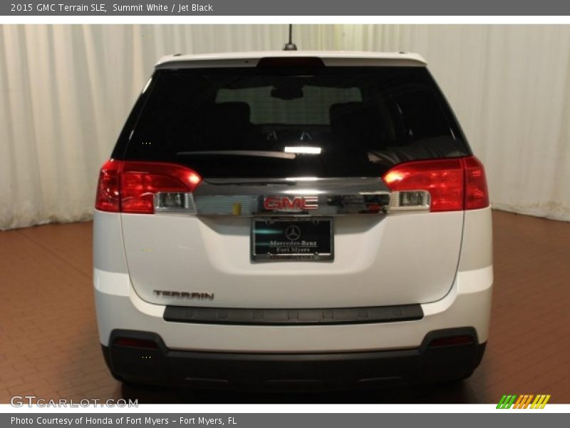 Summit White / Jet Black 2015 GMC Terrain SLE