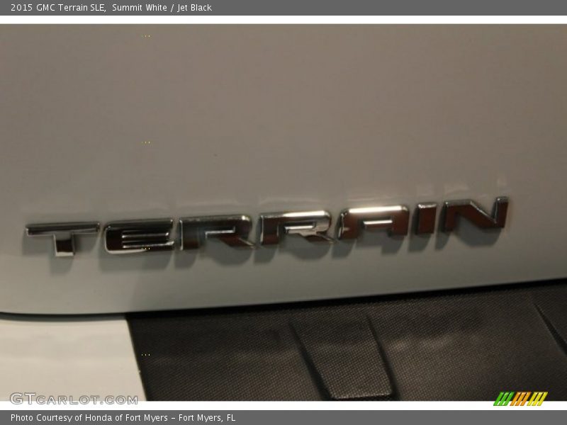 Summit White / Jet Black 2015 GMC Terrain SLE