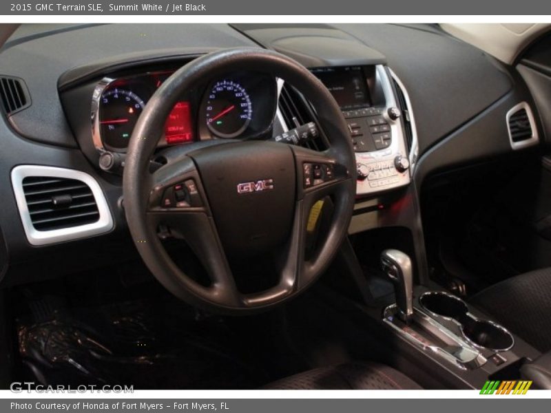 Summit White / Jet Black 2015 GMC Terrain SLE