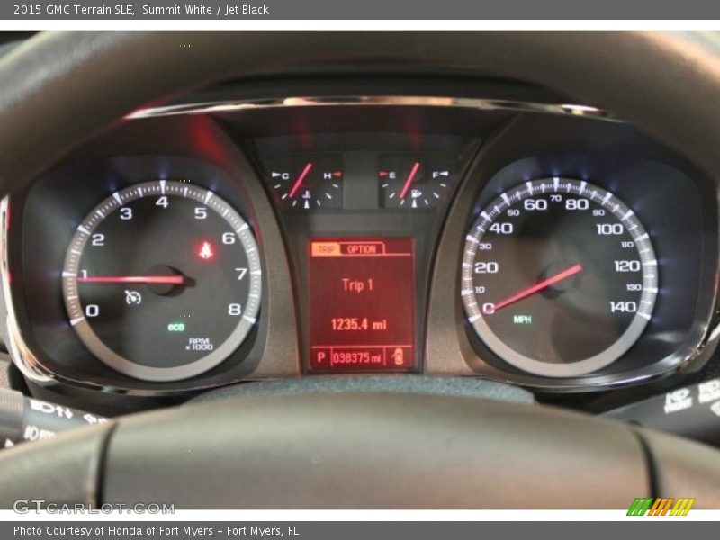 Summit White / Jet Black 2015 GMC Terrain SLE