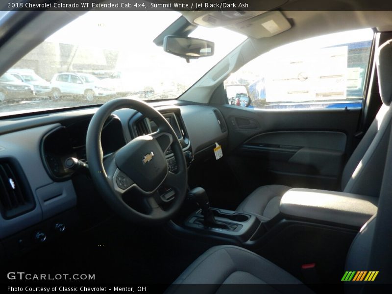 Summit White / Jet Black/Dark Ash 2018 Chevrolet Colorado WT Extended Cab 4x4