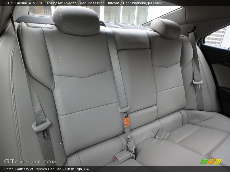 Red Obsession Tintcoat / Light Platinum/Jet Black 2015 Cadillac ATS 2.0T Luxury AWD Sedan