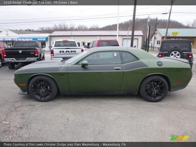 F8 Green / Black 2018 Dodge Challenger T/A 392