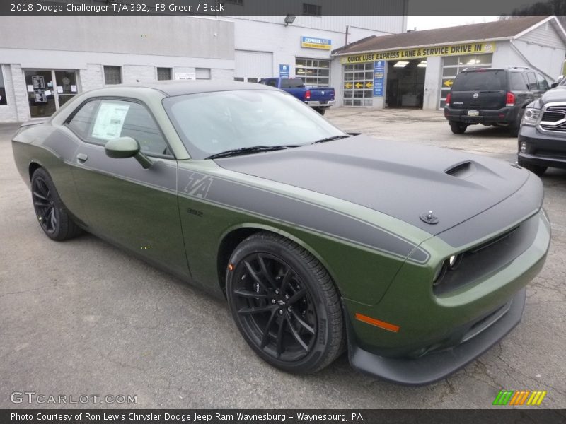 Front 3/4 View of 2018 Challenger T/A 392