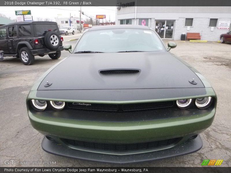 F8 Green / Black 2018 Dodge Challenger T/A 392