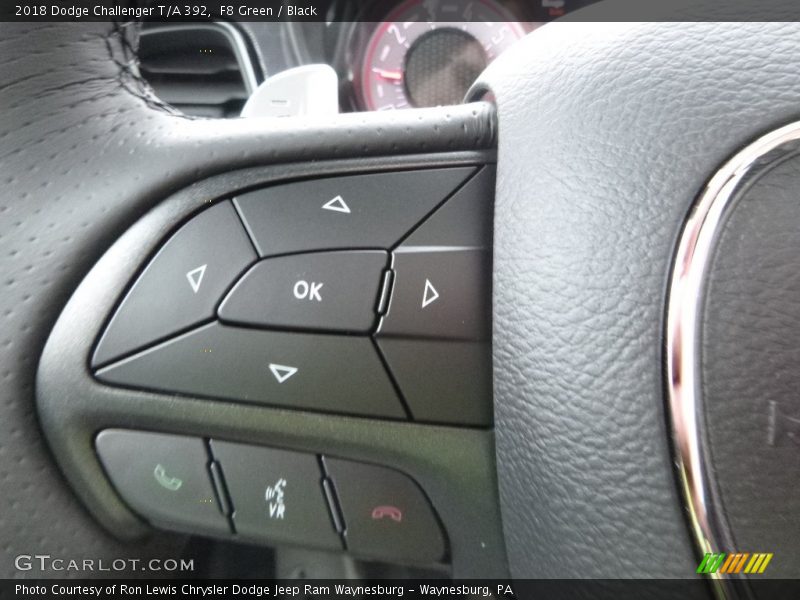 F8 Green / Black 2018 Dodge Challenger T/A 392
