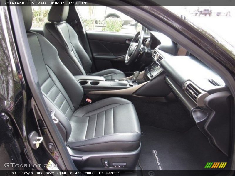 Obsidian Black / Black 2014 Lexus IS 350 AWD