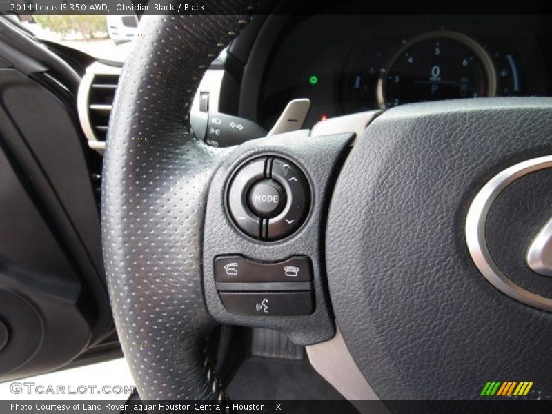 Obsidian Black / Black 2014 Lexus IS 350 AWD