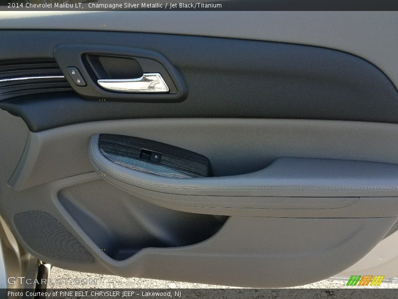 Champagne Silver Metallic / Jet Black/Titanium 2014 Chevrolet Malibu LT