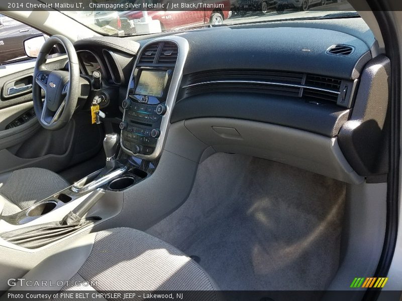Champagne Silver Metallic / Jet Black/Titanium 2014 Chevrolet Malibu LT