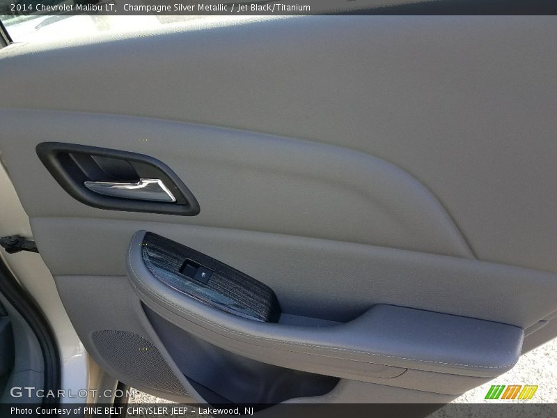 Champagne Silver Metallic / Jet Black/Titanium 2014 Chevrolet Malibu LT