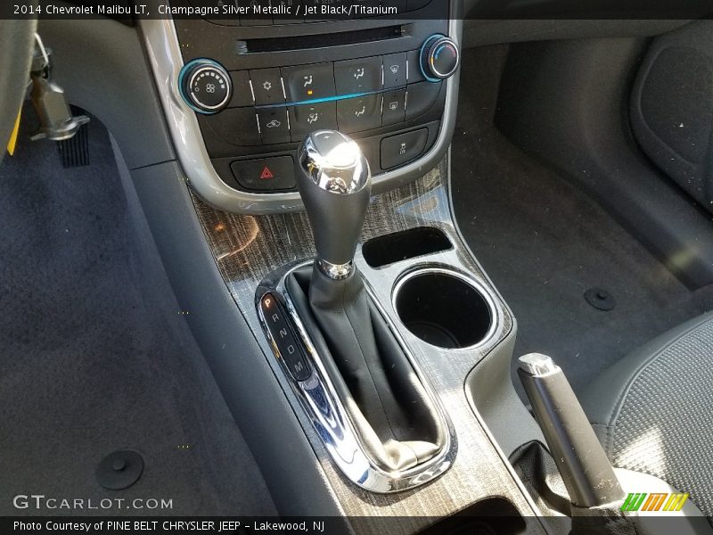 Champagne Silver Metallic / Jet Black/Titanium 2014 Chevrolet Malibu LT