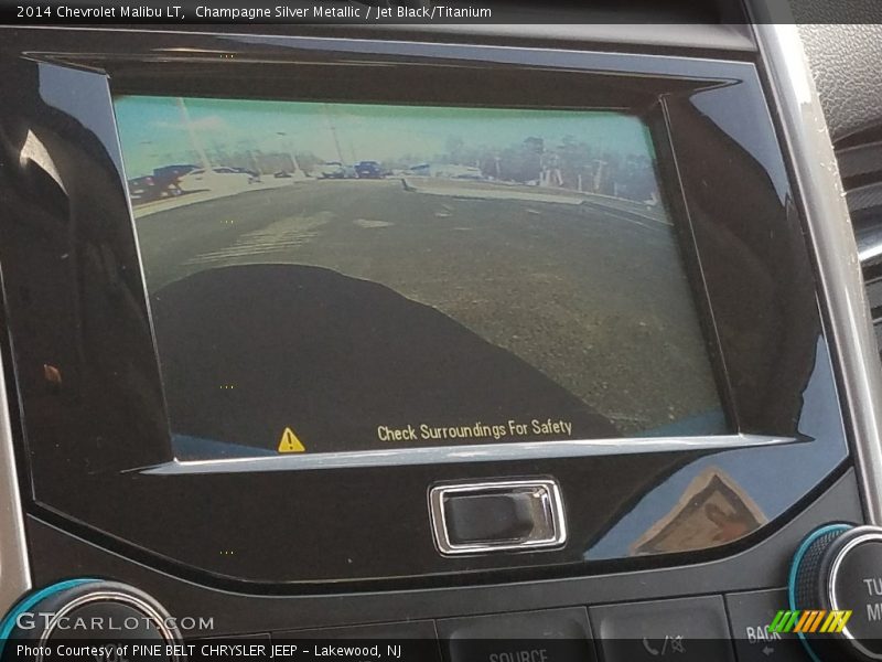 Champagne Silver Metallic / Jet Black/Titanium 2014 Chevrolet Malibu LT