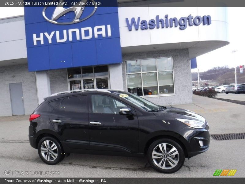 Ash Black / Black 2015 Hyundai Tucson Limited AWD