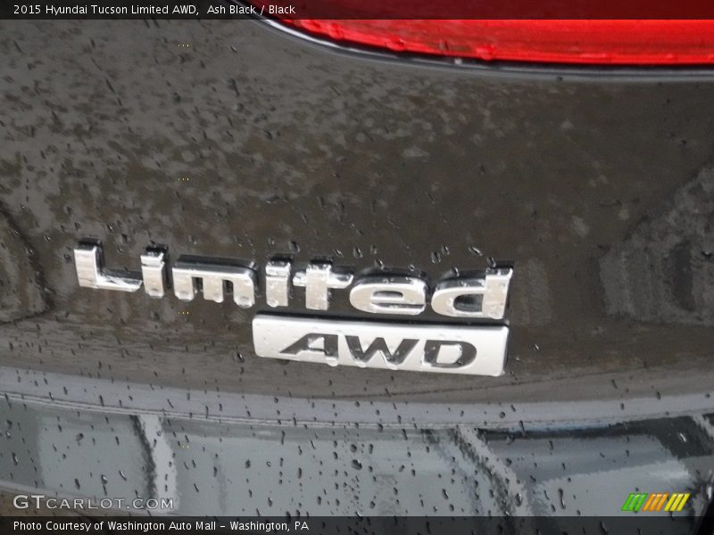 Ash Black / Black 2015 Hyundai Tucson Limited AWD
