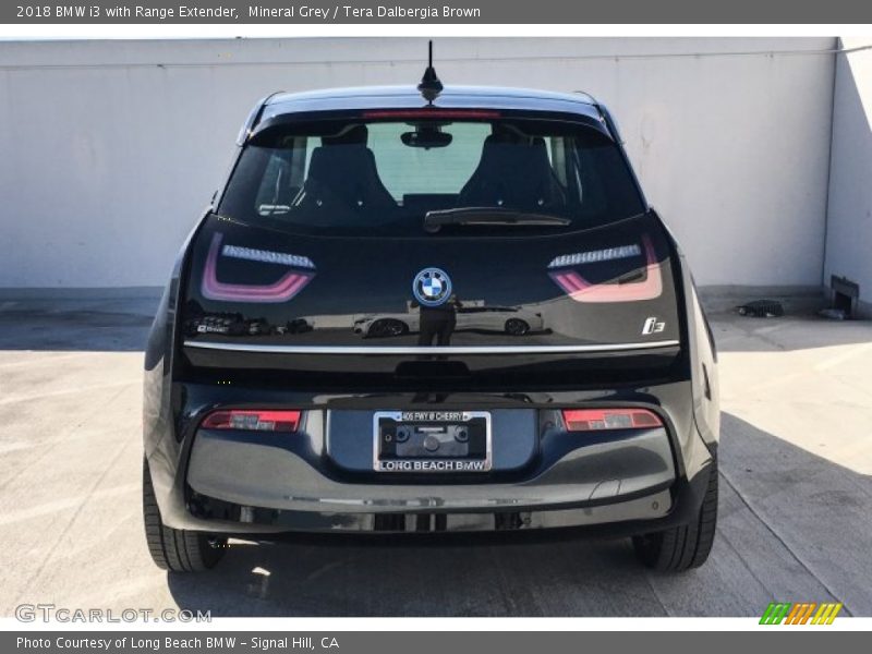 Mineral Grey / Tera Dalbergia Brown 2018 BMW i3 with Range Extender