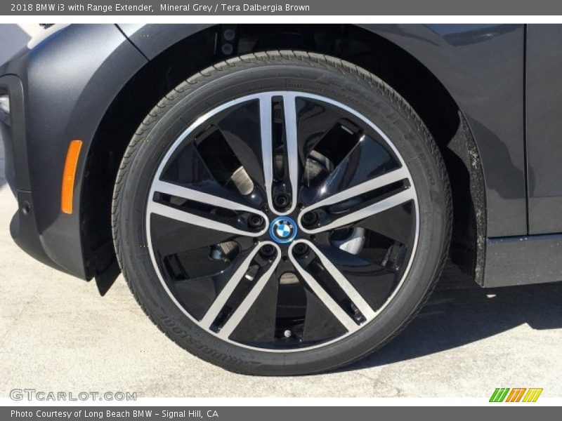 Mineral Grey / Tera Dalbergia Brown 2018 BMW i3 with Range Extender