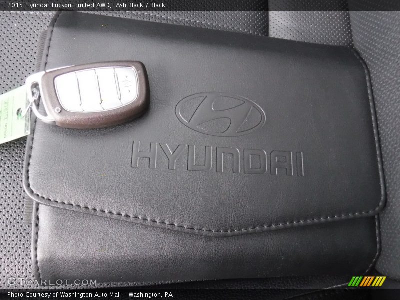 Ash Black / Black 2015 Hyundai Tucson Limited AWD