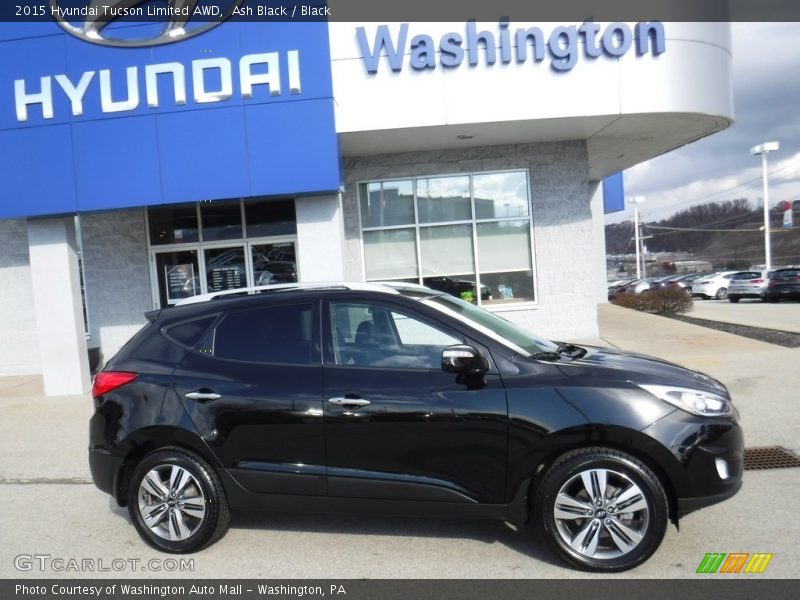 Ash Black / Black 2015 Hyundai Tucson Limited AWD