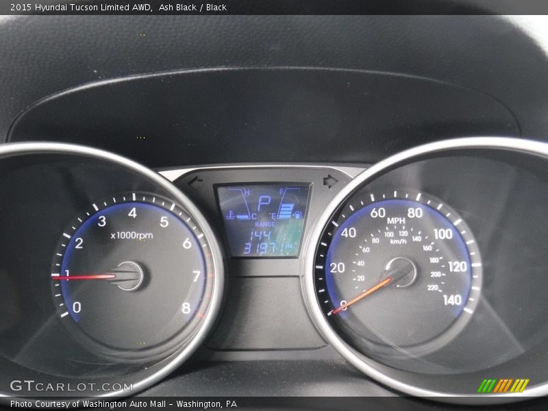 Ash Black / Black 2015 Hyundai Tucson Limited AWD