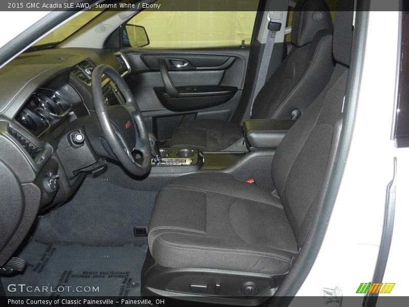 Summit White / Ebony 2015 GMC Acadia SLE AWD