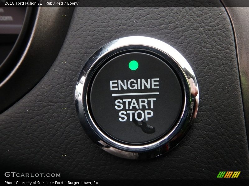 Ruby Red / Ebony 2018 Ford Fusion SE