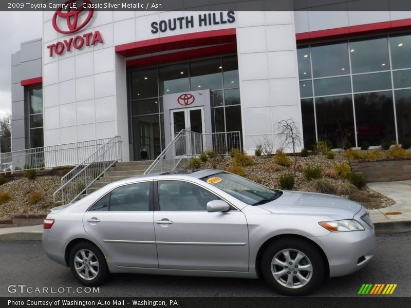Classic Silver Metallic / Ash 2009 Toyota Camry LE