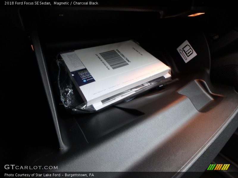 Magnetic / Charcoal Black 2018 Ford Focus SE Sedan