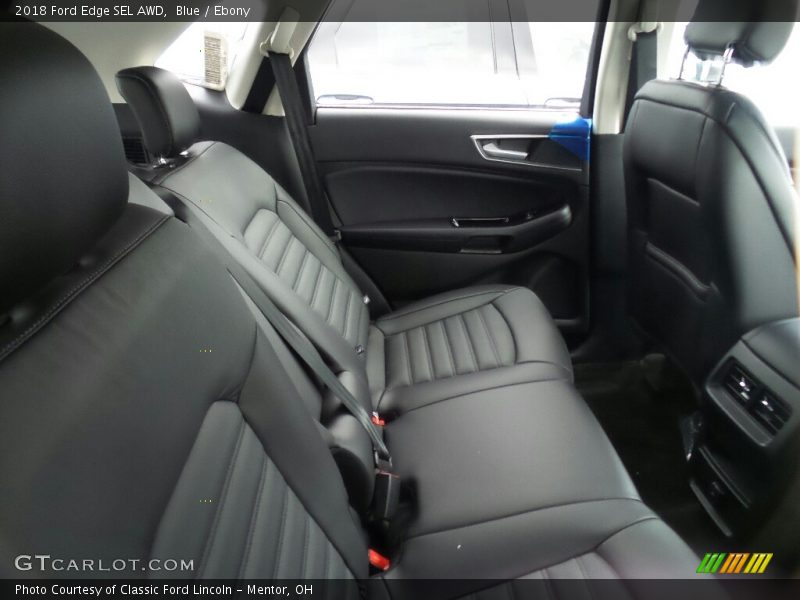Blue / Ebony 2018 Ford Edge SEL AWD
