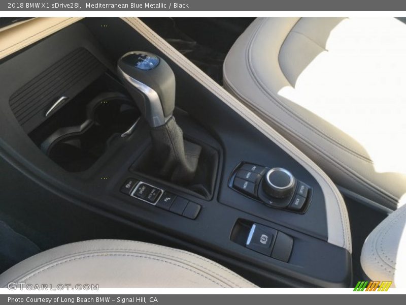 Mediterranean Blue Metallic / Black 2018 BMW X1 sDrive28i