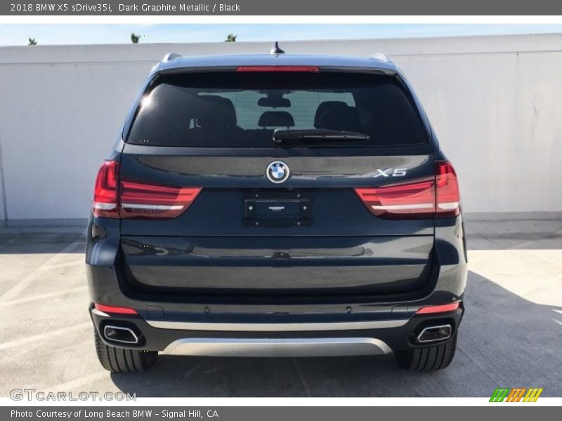 Dark Graphite Metallic / Black 2018 BMW X5 sDrive35i
