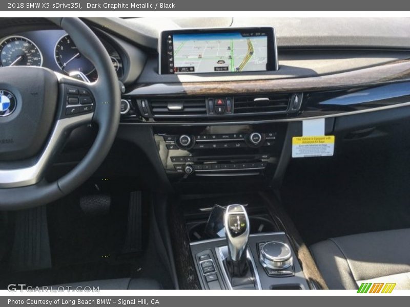 Dark Graphite Metallic / Black 2018 BMW X5 sDrive35i