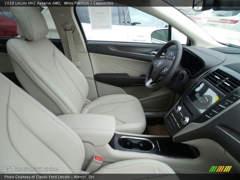 Front Seat of 2018 MKC Reserve AWD