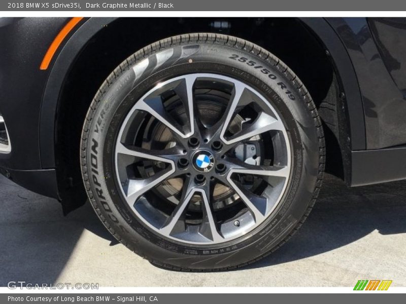 Dark Graphite Metallic / Black 2018 BMW X5 sDrive35i