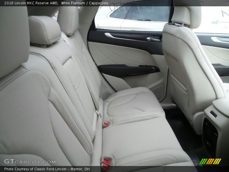 White Platinum / Cappuccino 2018 Lincoln MKC Reserve AWD