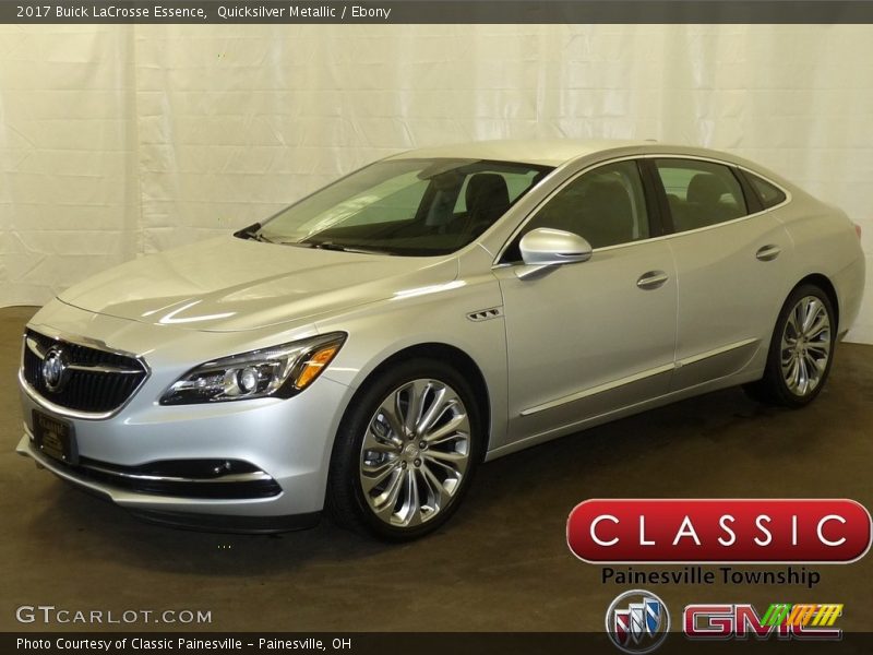 Quicksilver Metallic / Ebony 2017 Buick LaCrosse Essence