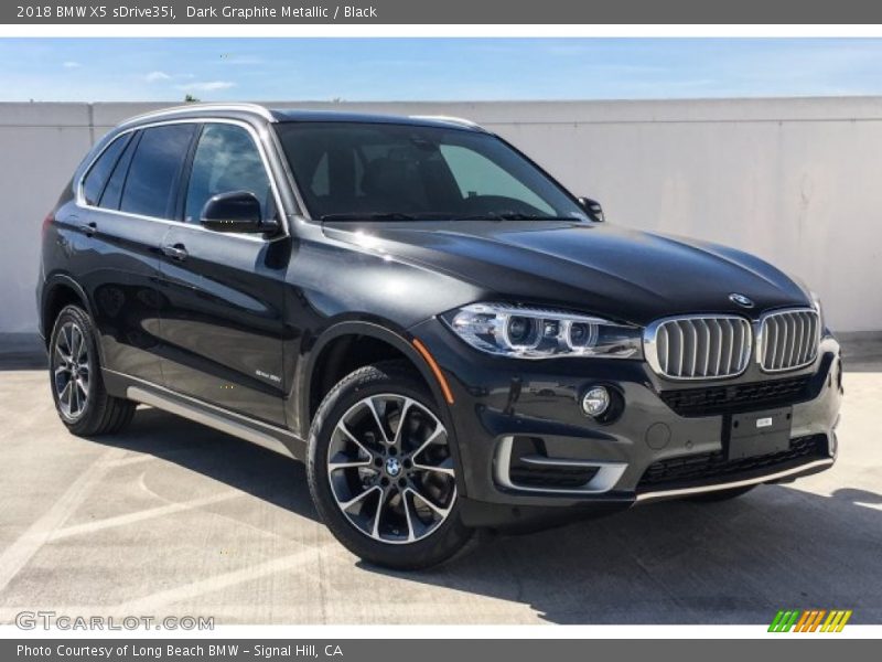 Dark Graphite Metallic / Black 2018 BMW X5 sDrive35i