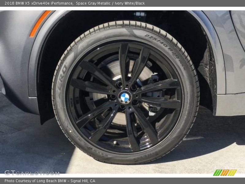 Space Gray Metallic / Ivory White/Black 2018 BMW X5 xDrive40e iPerfomance