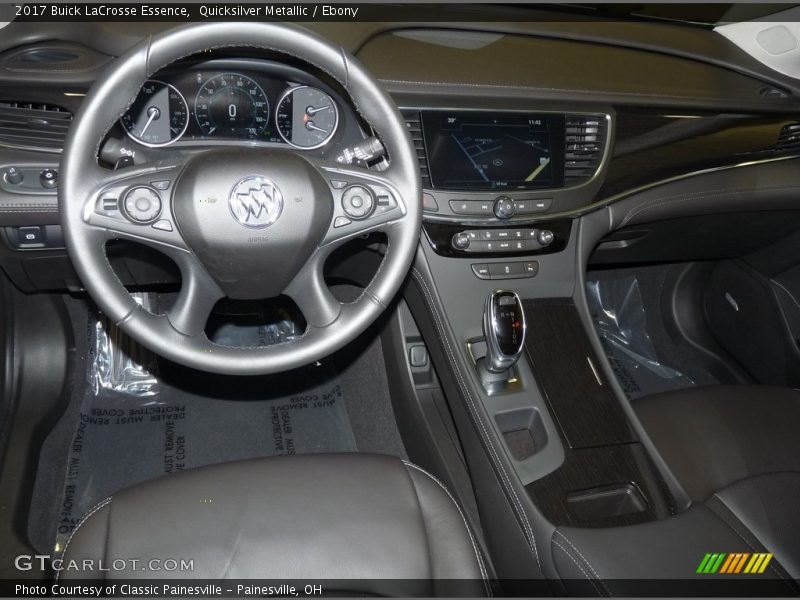 Quicksilver Metallic / Ebony 2017 Buick LaCrosse Essence